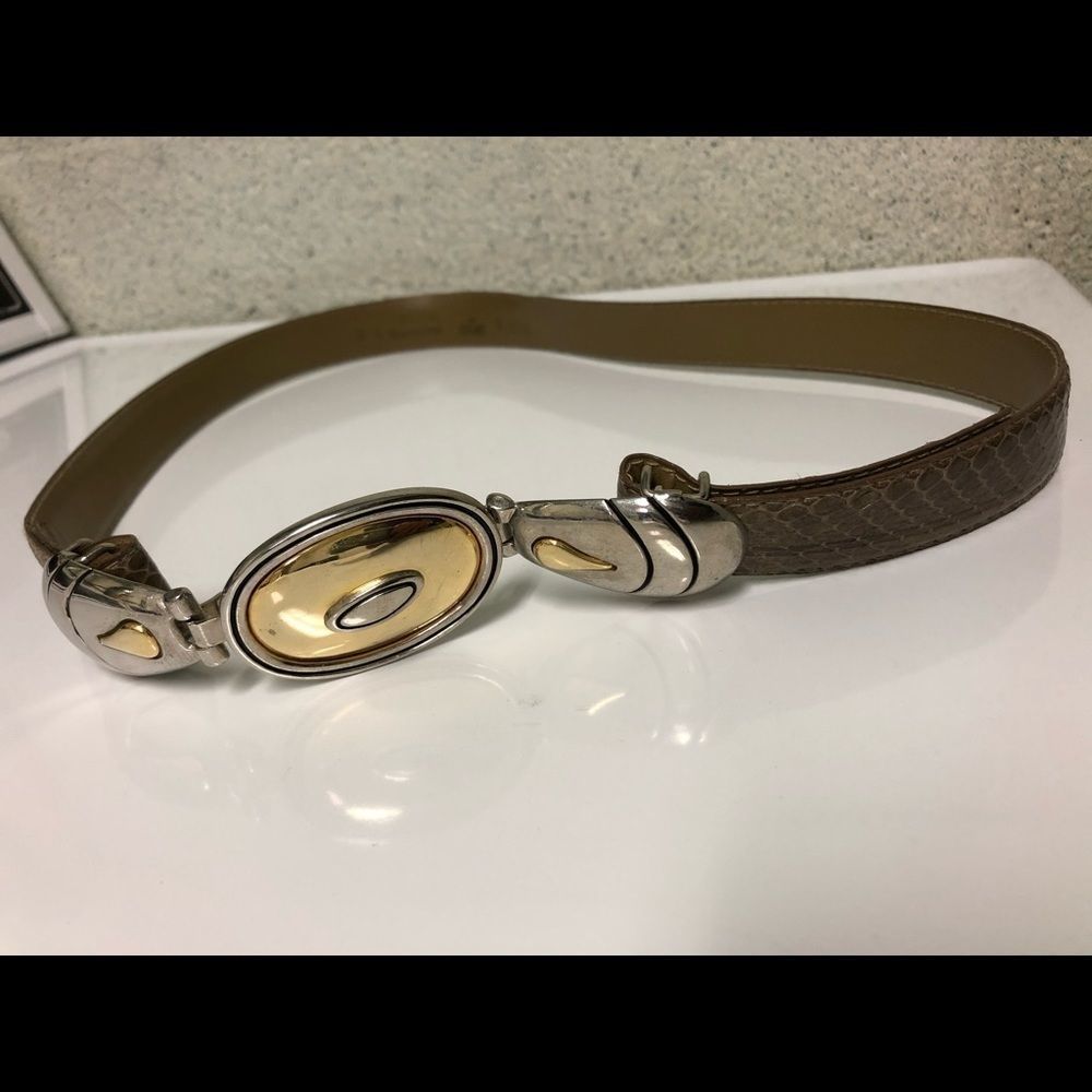 Dame Snakeskin Belt